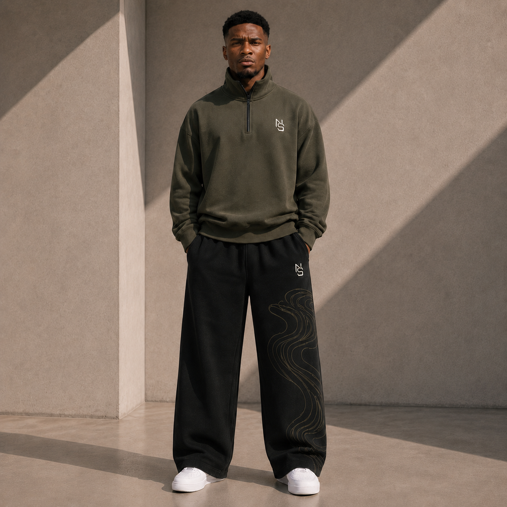 NVRSAME OLIVE MOTION — 2-PIECE SET