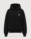NVRSAME CORE BLACK HEAVYWEIGHT HOODIE