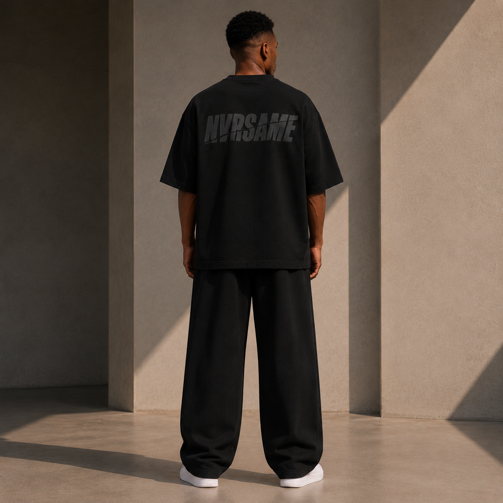 NVRSAME CORE BLACK T-SHIRT