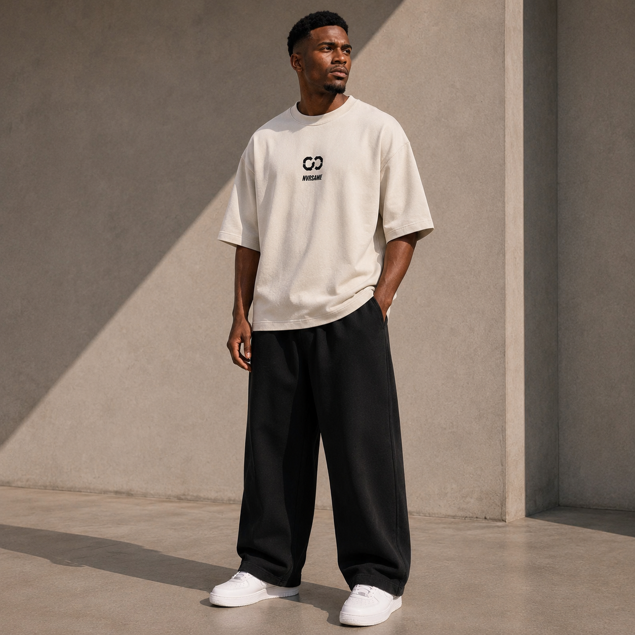 NVRSAME BONE T-SHIRT