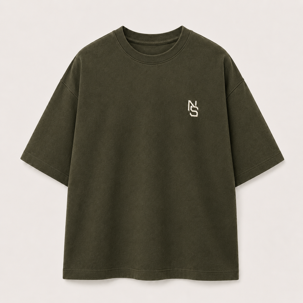 NVRSAME OLIVE T-SHIRT