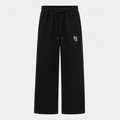 NVRSAME CORE BLACK WIDE-LEG PANTS